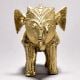 Tribal Art Elephant Figurine with Jali Work