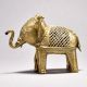 Tribal Art Elephant Figurine with Jali Work