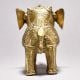 Tribal Art Elephant Figurine with Jali Work