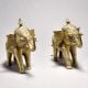 Tribal Art Elephant Pair with Jali Work