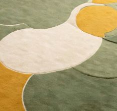 Handtufted Soft Clover Wool Rug