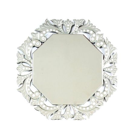 Floral Octagon Grace Mirror