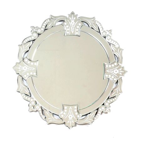 Leaf Crest Elegance Mirror