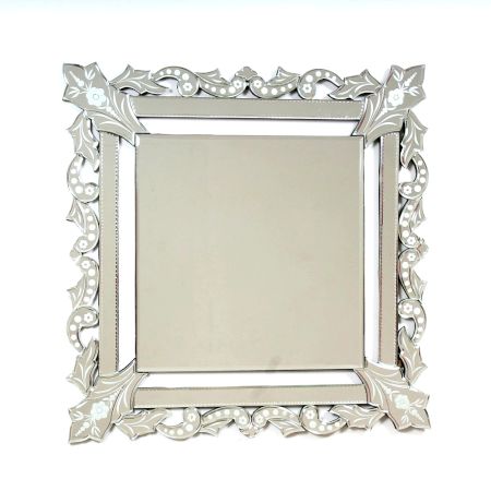 Ivy Garland Square Mirror