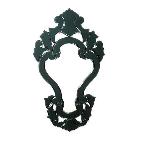 Ebony Baroque Accent Mirror