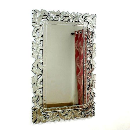 Leafy Border Rectangular Mirror