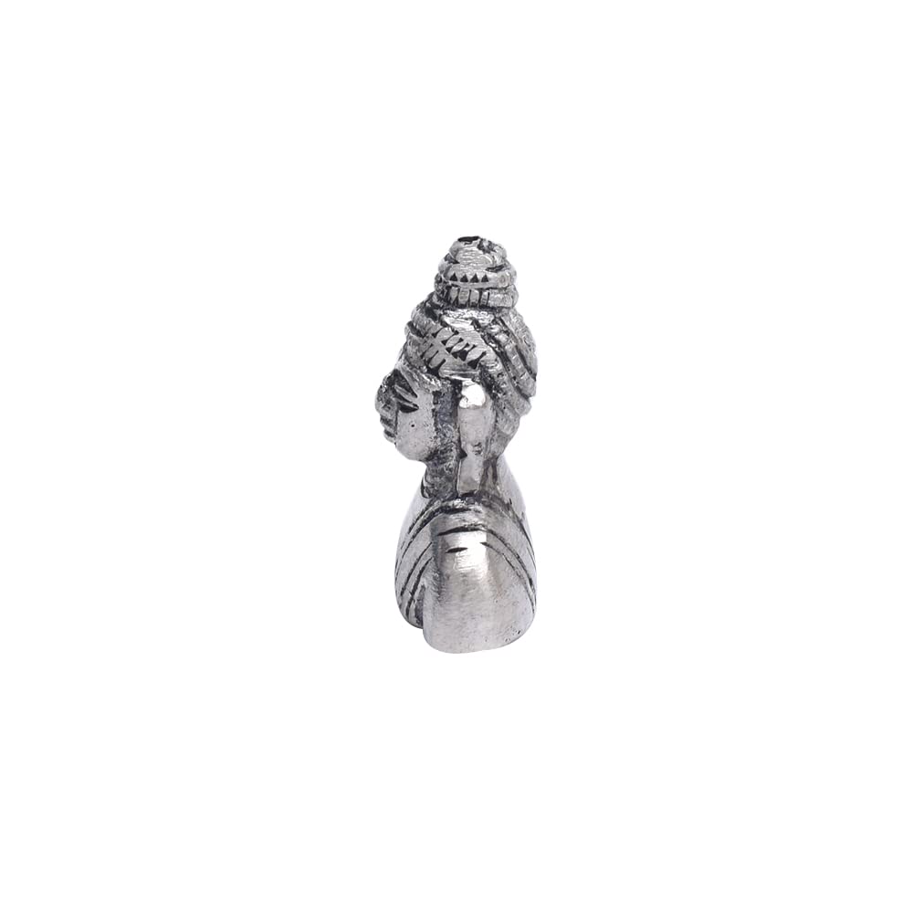 Silver Brass Buddha Agarbatti Holder Stand