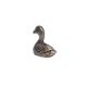 Antique Golden Miniature Brass Duck Agarbatti Holder Stand
