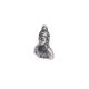 Silver Brass Buddha Agarbatti Holder Stand