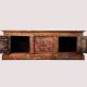Handmade Wooden Chest with Tibetan Inspired Floral Design