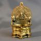 Handmade South Indian Brass Pooja Diya for Decor
