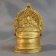 Vintage Handmade Brass South Indian Temple Style Pooja Diya