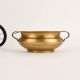 Traditional Brass Serving Bowl for Flower Decor