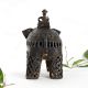 Tribal Brass Elephant Rider Sculpture for Home Decoration