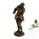Dancing Man Metal Sculpture in Antique Finish