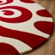 Handtufted Cherry Swirl Nursery Wool Rug