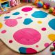 Handtufted Whimsy Jumbo Dot Wool Rug