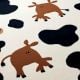 Handtufted Spotted Animal Play Wool Rug