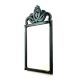 Ebony Crest Wall Mirror