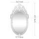 Grand Crest Oval Mirror