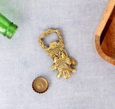 Brass Frog Bottle Opener