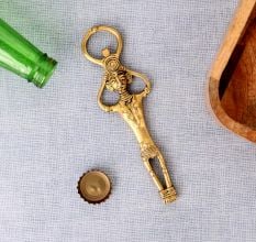 Tribal Lady Brass Bottle Opener