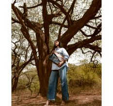 Sophisticated Green Vegan Leather Laptop Sleeve