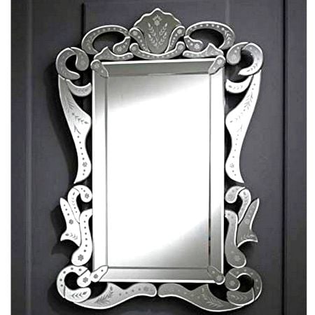 Rustic Floral Charm Mirror