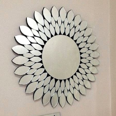 Leaf Petal Elegance Mirror