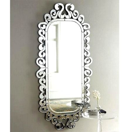 Scroll Crest Elegance Mirror