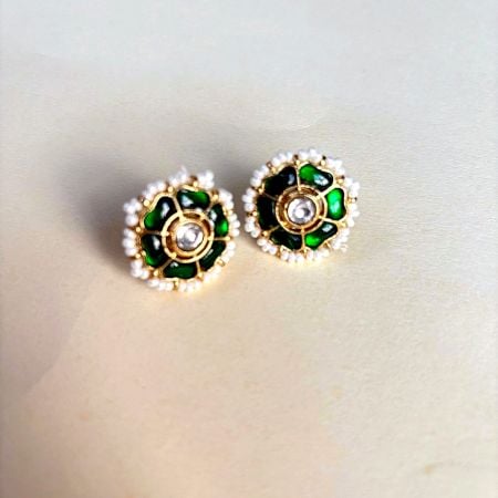 Handcrafted Regal Silk Boho Earrings Design