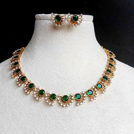 Handmade Chic Design Necklace Jewellery Set