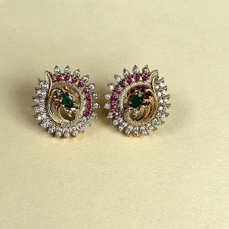 Handcrafted Classic Pearl Dangle Earrings Design