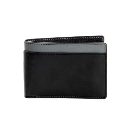 Sleek Leather Vegan Mens Wallet Artisanal Design