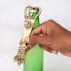 Flower Top Brass Bottle Opener