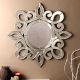 Floral Swirl Reflection Mirror