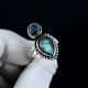 Labradorite 925 Sterling Silver Ring Handmade Boho Jewelry