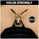 Antique Golden Rabbit Head Aluminum Wall Hook