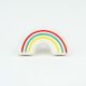 Multicolor Handmade Ceramic Rainbow Shape Drawer Knob