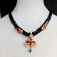 Handmade Graceful Silk Necklace Jewellery Set