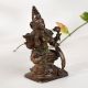 Handcrafted Copper Goddess Rajarajeshvari Idol for Spiritual Spaces