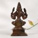 Antique Style Copper Goddess Lakshmi Statue for Altars