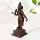 Traditional Copper Goddess Devi Uma (Goddess Parvati) Statue for Worship