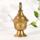 Vintage Brass South Indian Oil Lamp Stand for Rituals