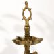 Handcrafted South Indian Adjustable Vintage Brass Lamp