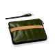 Sophisticated Green Vegan Leather Laptop Sleeve