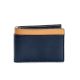 Refined Vegan Leather Mens Wallet With Border