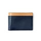 Refined Vegan Leather Mens Wallet With Border