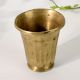 Vintage Brass Holy Ritual Water Glass Pot for decor