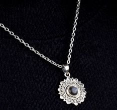 Semi Precious Decorative 92.Sterling Pendant Jewelry